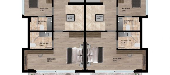 4 rooms Villa in Alanya, Turkey No. 9915 16