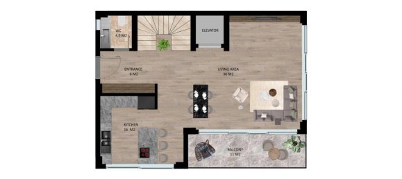 4 rooms Villa in Alanya, Turkey No. 9915 19