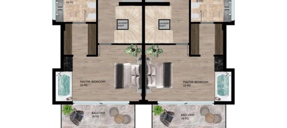 4 rooms Villa in Alanya, Turkey No. 9915 14