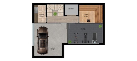 4 rooms Villa in Alanya, Turkey No. 9915 17