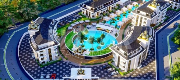 Квартира 1+1 в Аланья, Турция № 14414 4