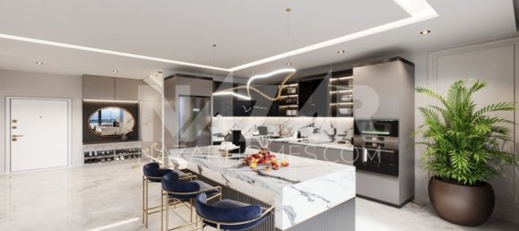 Квартира 1+1 в Аланья, Турция № 14414 10