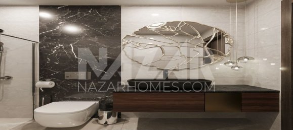 Квартира 1+1 в Аланья, Турция № 14414 19