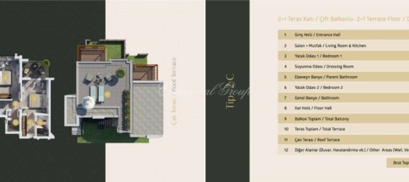 Apartment 1+1 in Bodrum, Turkey No. 28454 11