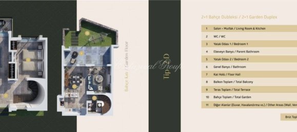 Apartment 1+1 in Bodrum, Turkey No. 28454 13