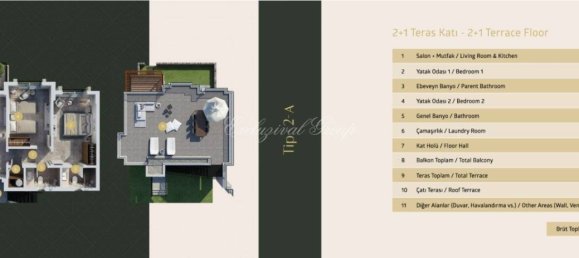 Apartment 1+1 in Bodrum, Turkey No. 28454 12