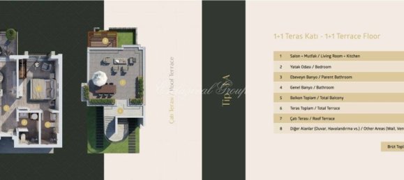 Apartment 1+1 in Bodrum, Turkey No. 28454 8