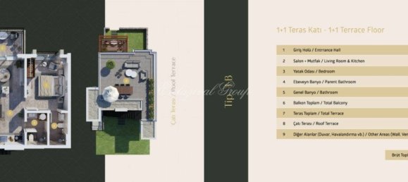 Apartment 1+1 in Bodrum, Turkey No. 28454 9