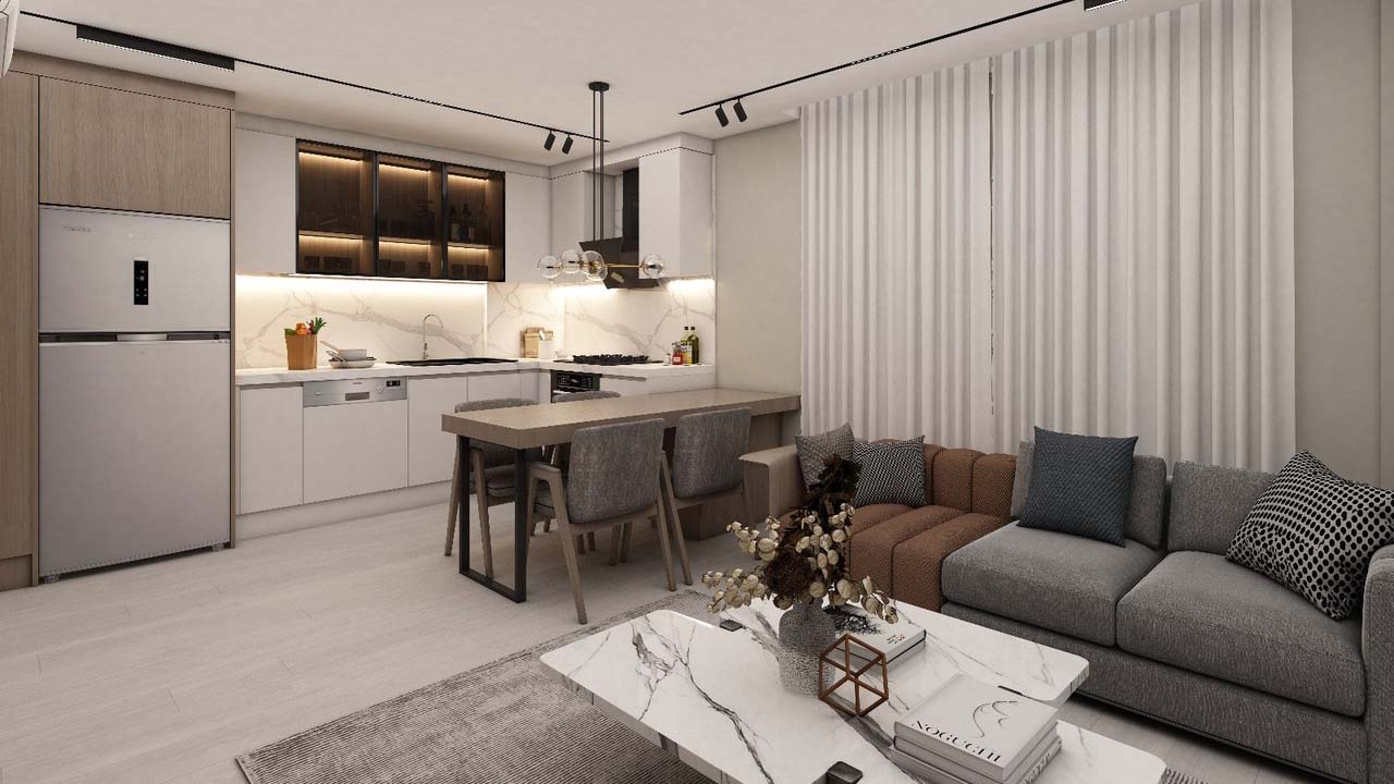 Apartment 2+1 in Golden Dear II, Altintash, Turkey No. 39037