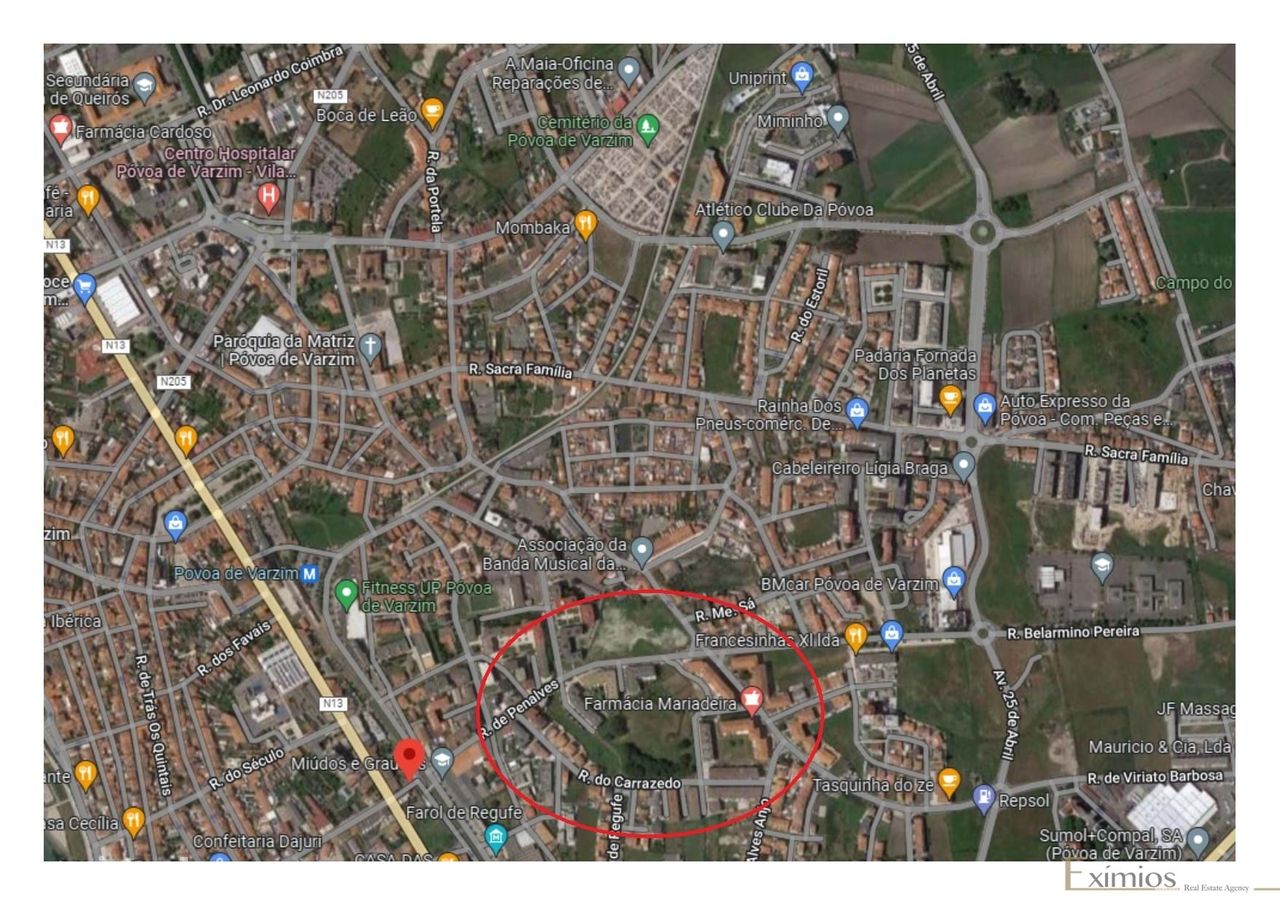 Terreno en Povoa de Varzim, Portugal 1170 m² No. 304546