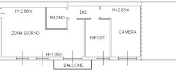 3 rooms Apartment in Busto Arsizio, Italy No. 201228 13