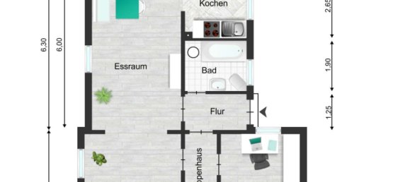 Casa de 6 divisões em Saarbrucken, Germany N.º 258451 28