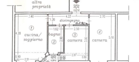 3 rooms Apartment in Milan, Italy No. 245406 13