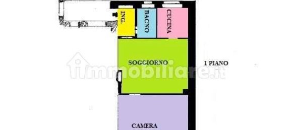 Apartamento de 1 dormitorio en Monza, Italy No. 238791 17