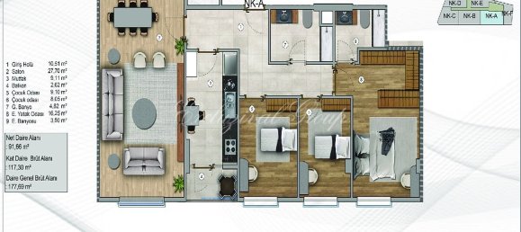 Apartment 2+1 in Istanbul, Turkey No. 28934 17