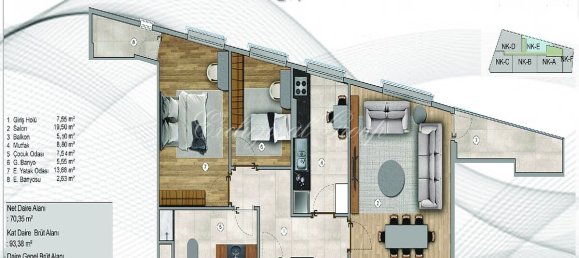 Apartment 2+1 in Istanbul, Turkey No. 28934 6