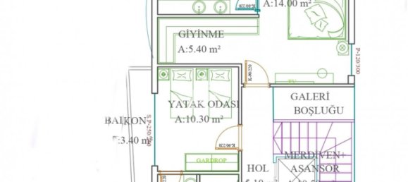 Villa 4+1 in Kargicak, Turkey No. 3781 25