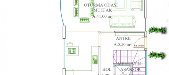 Villa 4+1 in Kargicak, Turkey No. 3781 27