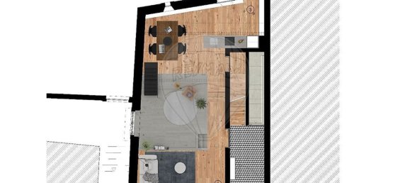 2 غرف نوم منزل ذو طابقين في Porto, Portugal رقم 41245 18