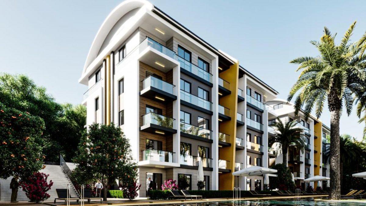 2 rooms Apartment in Okurcalar, Turkey No. 10100