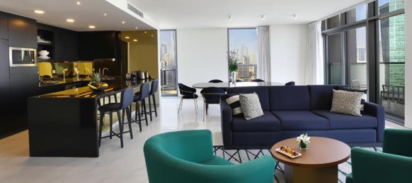 Квартира с 1 спальней в THE ATRIA, Бизнес-Бэй, ОАЭ № 58491 6