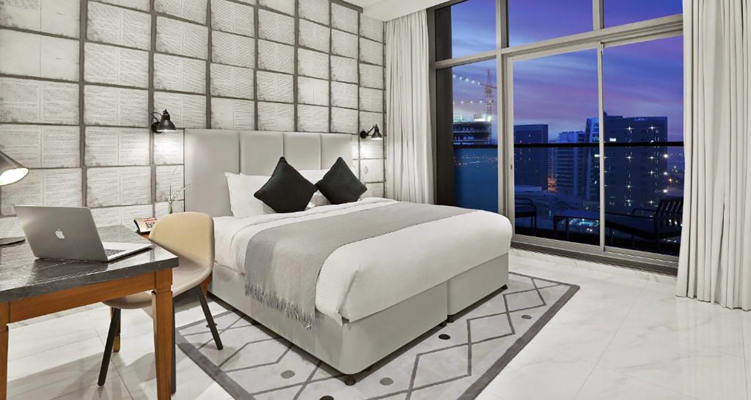 Квартира с 1 спальней в THE ATRIA, Бизнес-Бэй, ОАЭ № 58491