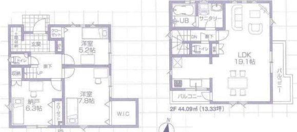2 bedrooms House in Saitama, Japan No. 7422 2