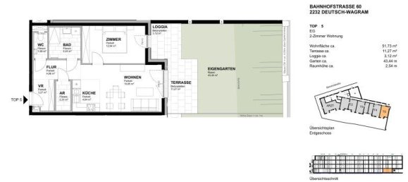 Коммерческая недвижимость с 2 комнатами в Дойч-Ваграм, Австрия № 82286 8