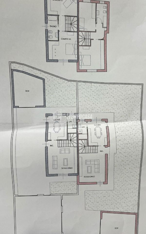 Вилла с 3 комнатами в Креспьятика, Италия № 13144