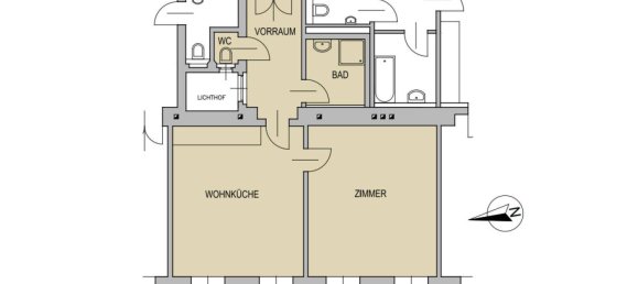 2-Zimmer Wohnung in Josefstadt, Austria, Nr. 110113 11