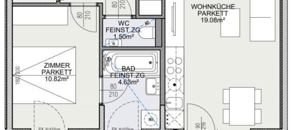 2 rooms Parking in Meidling, Austria No. 141761 31