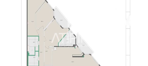 Apartamento de 3 dormitorios en Eixample, Spain No. 88072 43