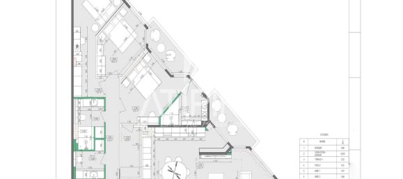 Apartamento de 3 dormitorios en Eixample, Spain No. 88072 44