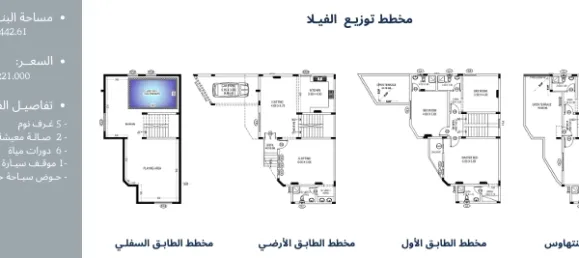 5 bedrooms Villa in Muscat, Oman No. 39139 3