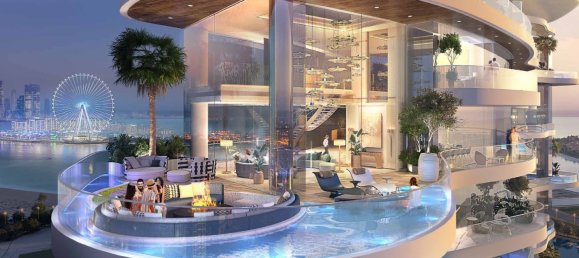 Dúplex de 1 dormitorio en Dubai Harbour, UAE No. 121600 4