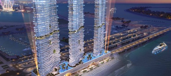 Dúplex de 1 dormitorio en Dubai Harbour, UAE No. 121600 2