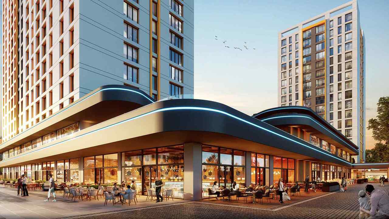 Квартира 1+1 в Flat 24, Багджылар, Турция № 36546