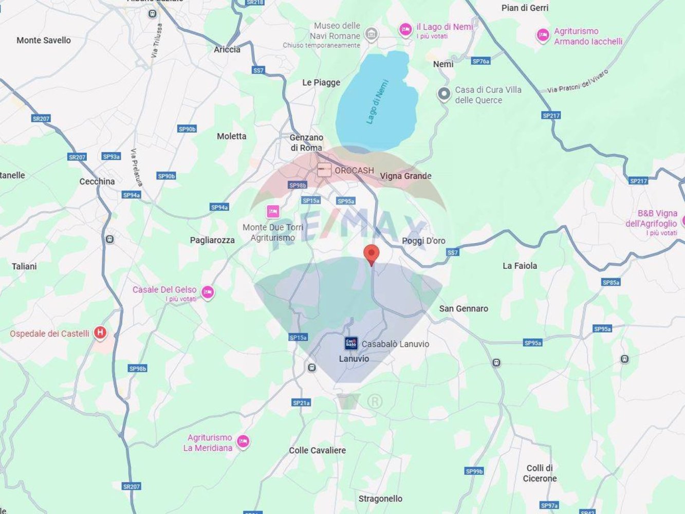 2 rooms Apartment in Genzano di Roma, Italy No. 380051