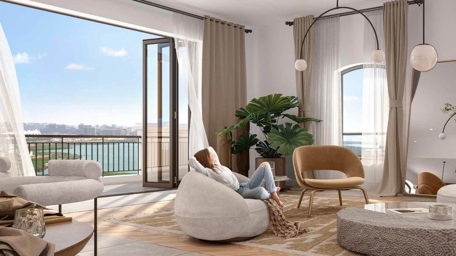 2 Schlafzimmer Wohnung in YAS GOLF COLLECTION, Yas Island, UAE, Nr. 62819