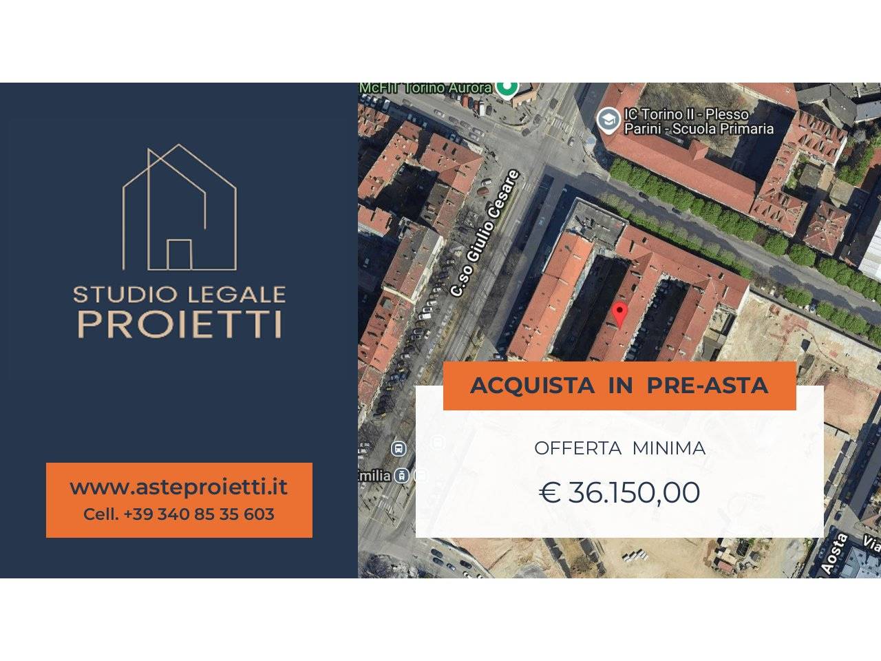 2 bedrooms Apartment in Turin, Italy No. 302951