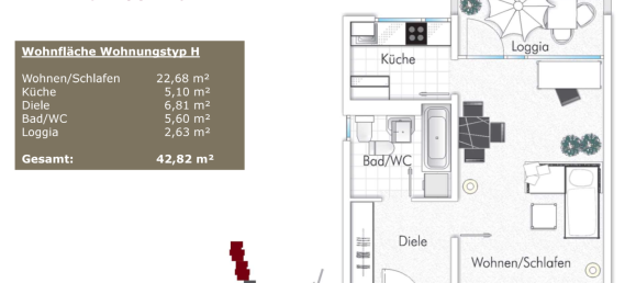 1 bedroom Apartment in Munich, Germany No. 295862 4