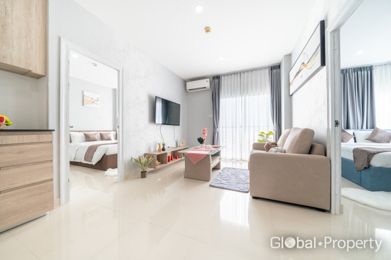 2 dormitorios condominium en venta en Pattaya, Chonburi, Eastern Thailand, Thailand № 175356