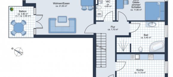Dúplex de 2 dormitorios en Ebersberg, Germany No. 285506 20