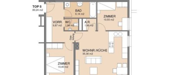 3-salle Appartement à Arzl im Pitztal, Austria No. 86737 9