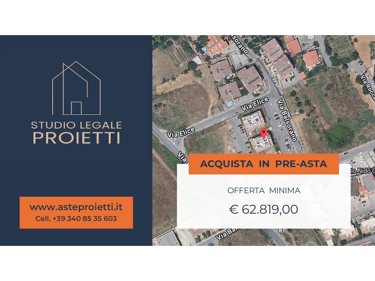 Apartamento T2 em Rome, Italy N.º 306294