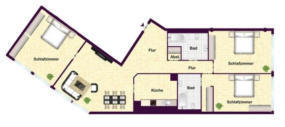 Apartamento de 3 divisões em Tiergarten, Germany N.º 6167 20