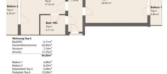 Studio in Finkenstein am Faaker See, Austria, Nr. 224162 3