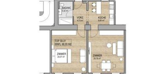 2 rooms Apartment in Vienna, Austria No. 143171 23