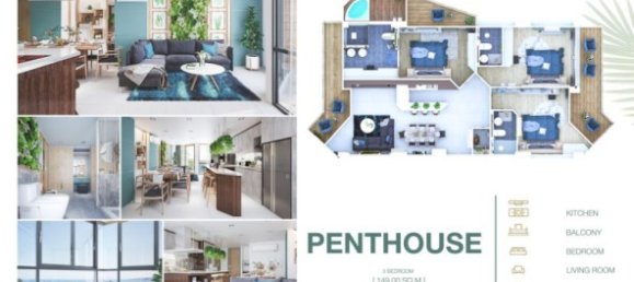 Кондоминиум  с 1 спальней в Пляж Сурин, Таиланд № 26039 12