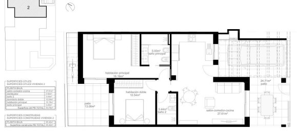 2 bedrooms Bungalow in Pilar de la Horadada, Spain No. 7016 6